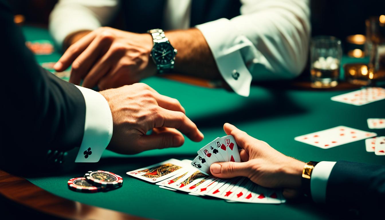 Interaksi dengan Dealer Casino